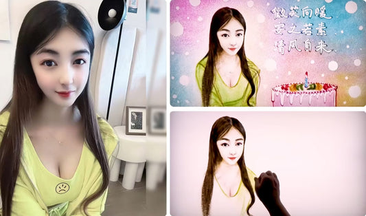Custom Colored Sand Portrait Video —An Ideal Choice for Gifts to Loved Ones, Birthday Wishes, and Anniversaries